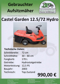 Castel Garden 12.5 72 Hydro